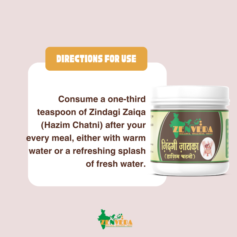 how to use Zindagi Zaiqa (हाज़िम चटनी)