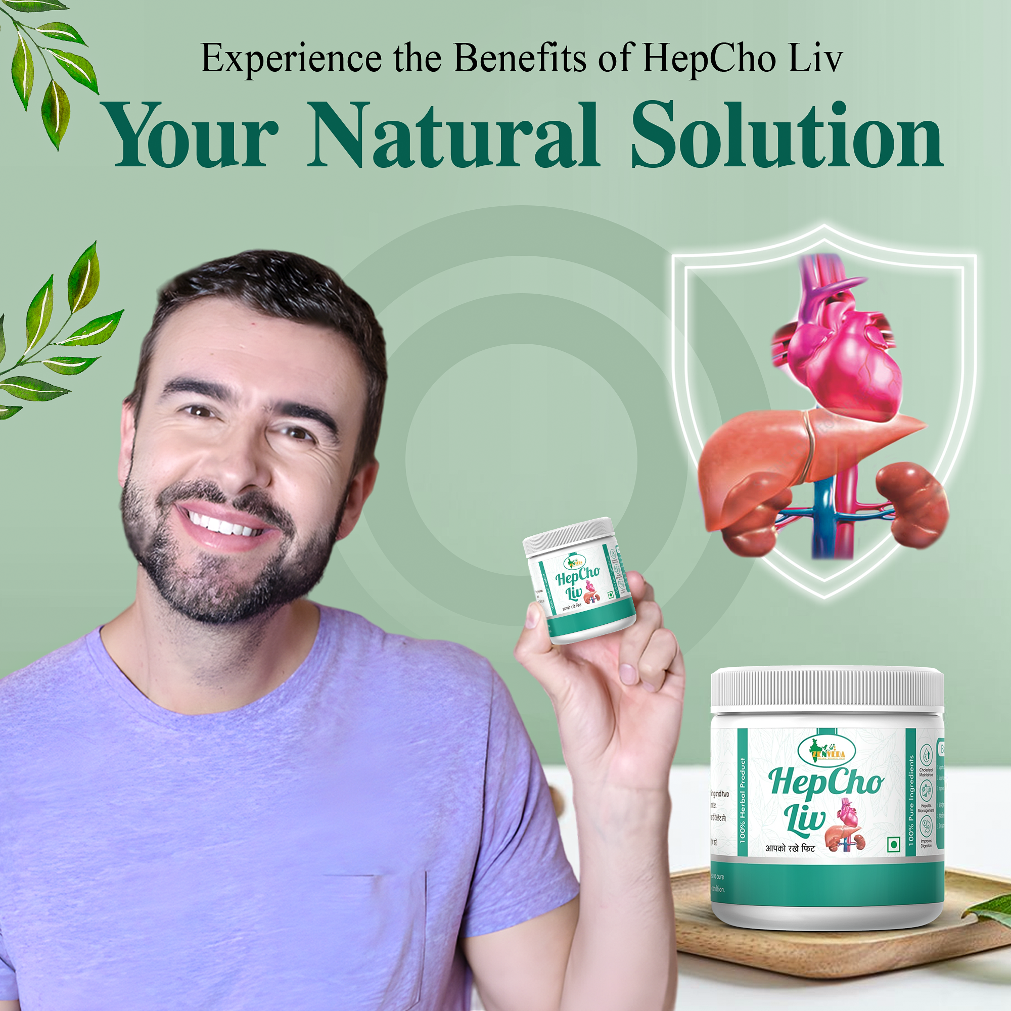 zen veda hepcho liv cholesterol and fatty liver control tablets showcase