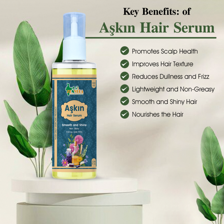 Zen Veda Aşkın Hair Serum Key Benefits