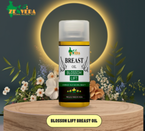 Zen veda blossom lift breast massage oil