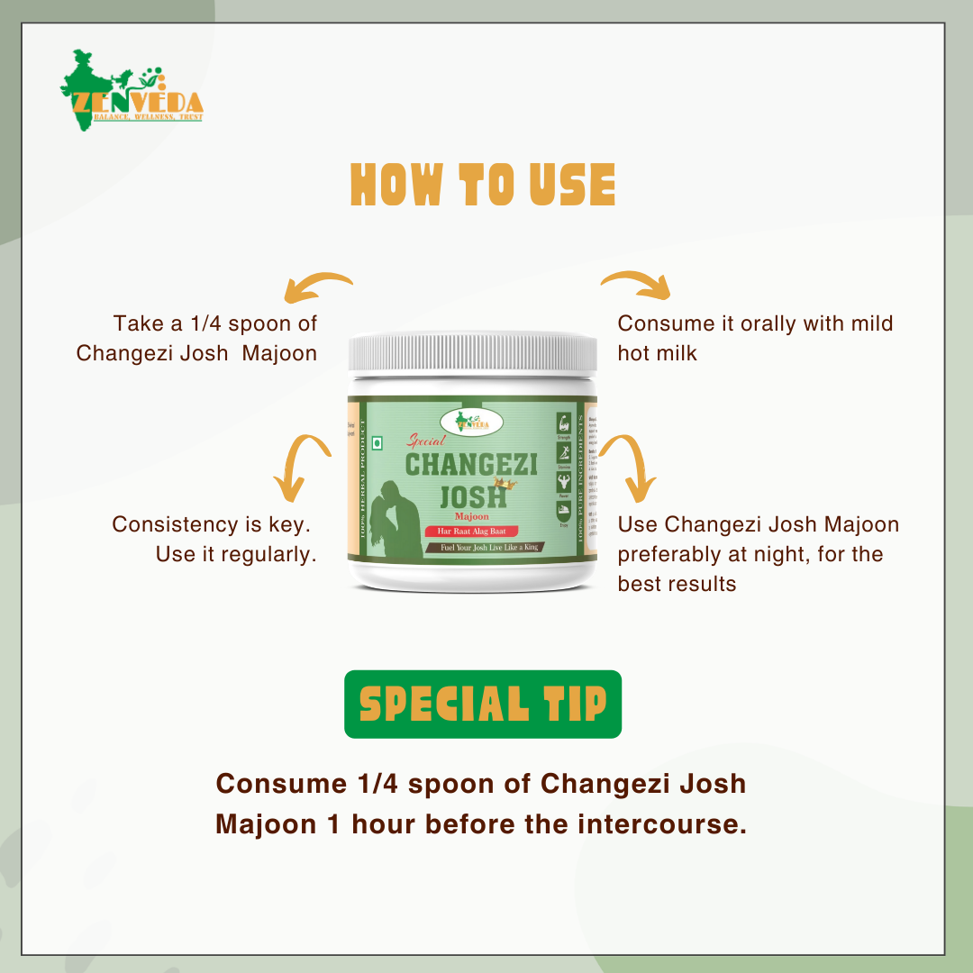 zen veda changezi josh majoon how to use