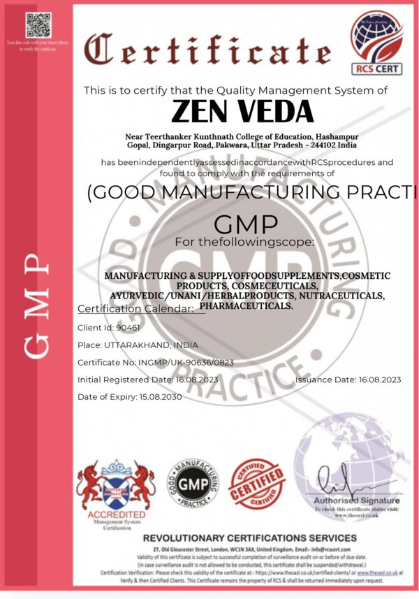 Good Manufacturing Practise (GMP)